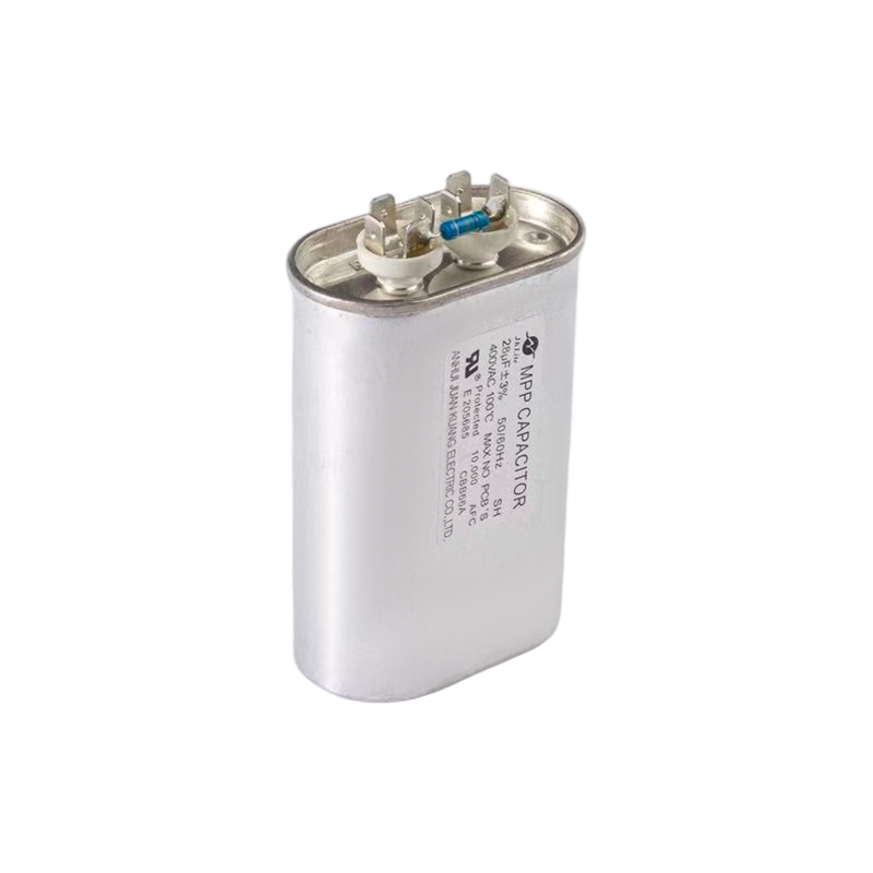Конденсатор CBB66A 100℃ для металлогалогенных ламп (овальный алюминиевый корпус)